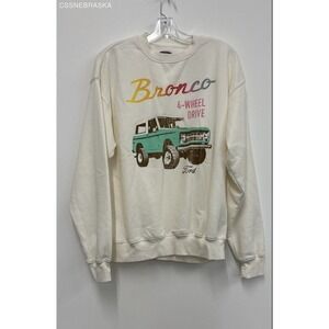 Ford Off White‎ Women's Licensed Ford Bronco Crewneck Sweatshirt - Size XS